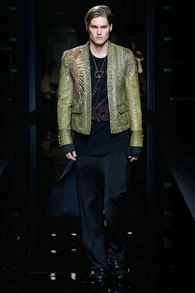 Balmain 2017秋冬男裝流行發布