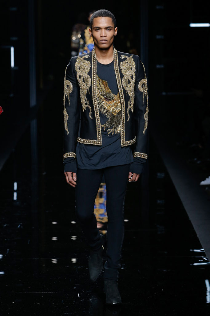 Balmain 2017秋冬男裝流行發布