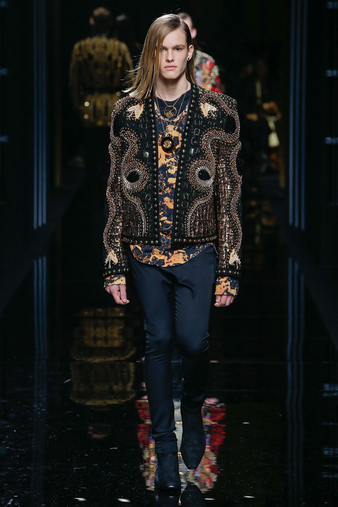 Balmain 2017秋冬男裝流行發布