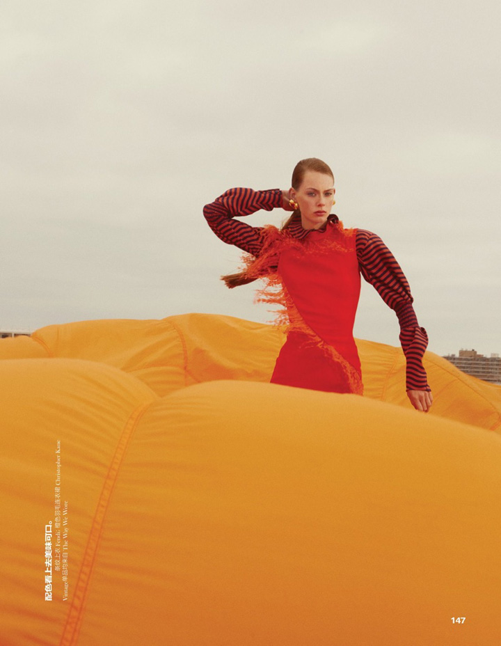 Lauren de Graaf《Vogue ME》中國班2016年12月號(hào)