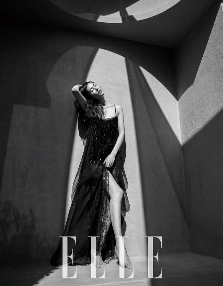 劉雯《Elle》中國版2017年3月號