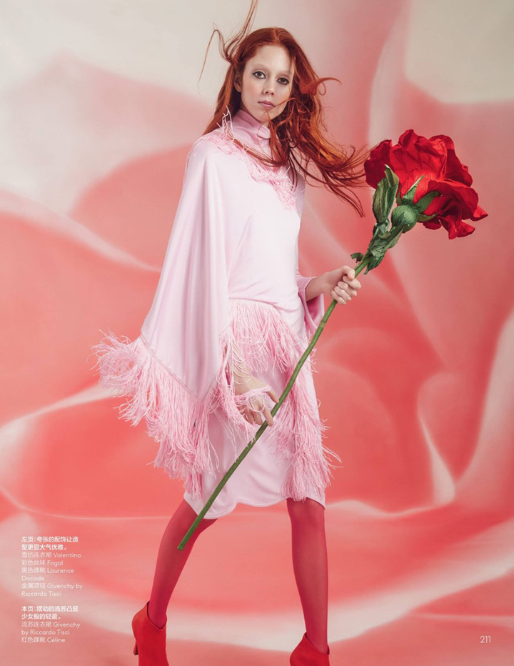 Natalie Westling《Vogue》中國版2017年3月號