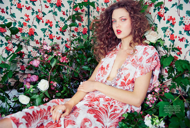 Lindsey Wixson《Harper’s Bazaar》英國版2017年5月號
