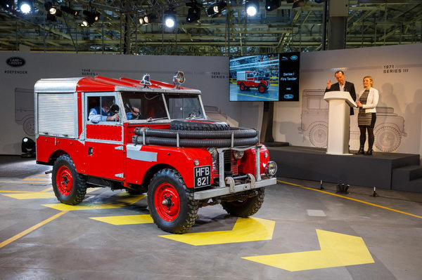 路虎宣布正式停產Defender車型