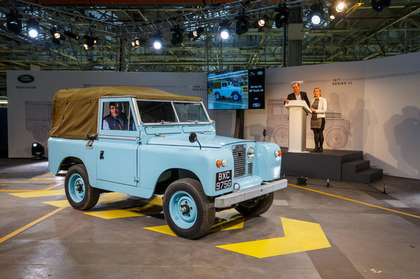 路虎宣布正式停產Defender車型