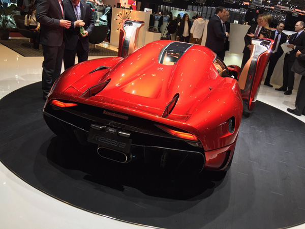 科尼塞克Regera量產版亮相日內瓦車展