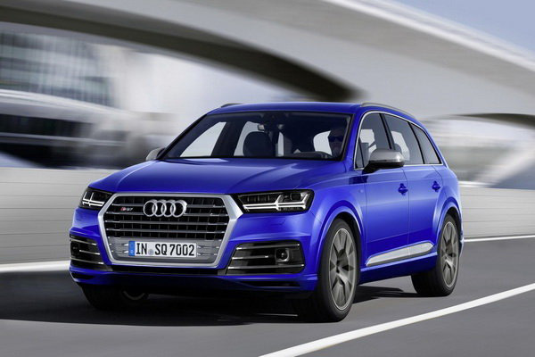 奧迪發布全新SQ7 TDI車型，搭載電子渦輪