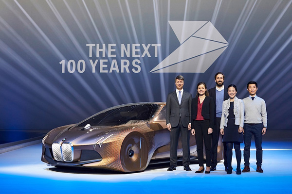 寶馬全新Vision Next 100 概念車現身
