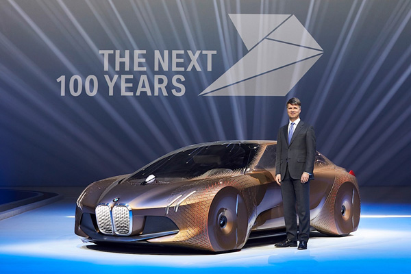 寶馬全新Vision Next 100 概念車現身