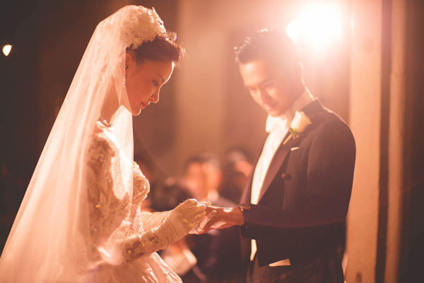 張歆藝、袁弘德國(guó)古堡大婚 寶格麗遇見愛