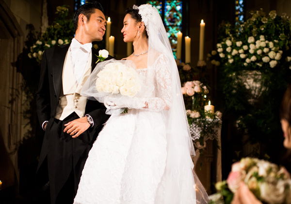張歆藝、袁弘德國(guó)古堡大婚 寶格麗遇見愛
