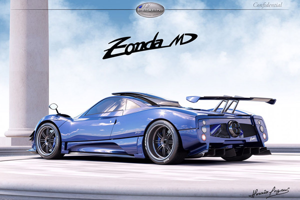 獨一無二 帕加尼發布Zonda MD官圖