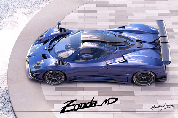 獨一無二 帕加尼發布Zonda MD官圖