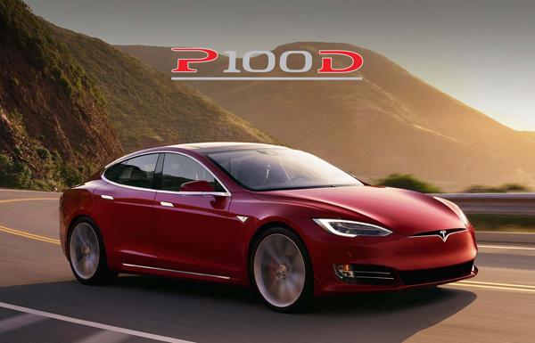 特斯拉發布Model S P100D 百公里2.5秒