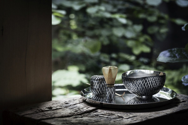 Georg Jensen 與隈研吾呈現KUSA純銀茶具
