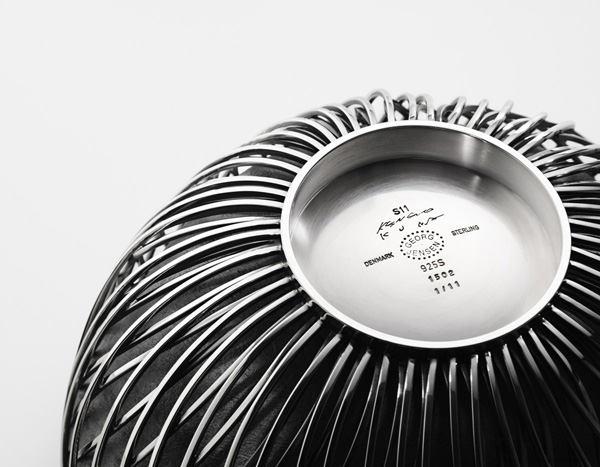 Georg Jensen 與隈研吾呈現KUSA純銀茶具