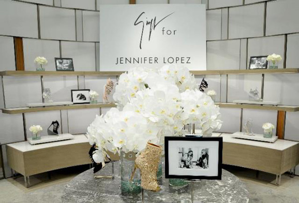 國際天后Jennifer Lopez及意國鞋王Giuseppe Zanotti于比弗利山慶祝推出首個合作設計系列