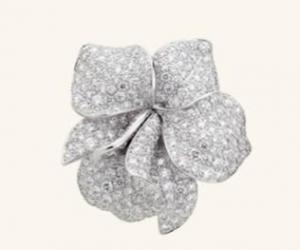 Cartier CARESSE D'ORCHDEES PAR 系列09春夏耳環（圖）