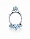 靈動純愛 再繹經典——ForevermarkTM永恒印記發布2012年全新四爪鑲嵌結婚鉆戒潮流風向