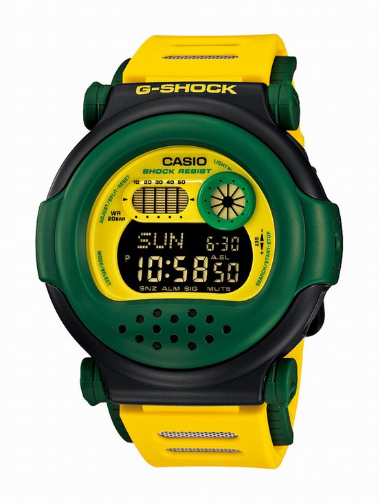 G-SHOCK推出全新系列表款Rastafarian Pack，極具牙買加民族風格特色