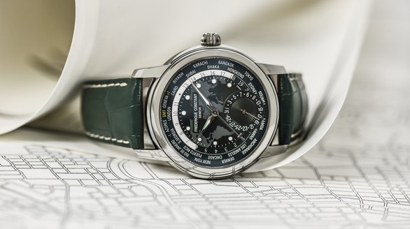 康斯登Classics Worldtimer Manufacture典雅經典自家機芯世界時區腕表