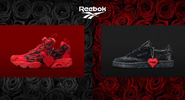 Reebok情人節特別款，保持“對”型，一對才“型”