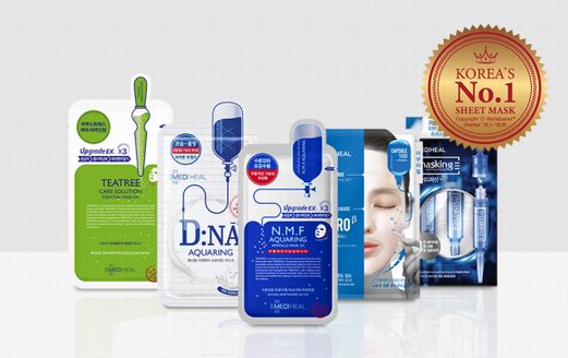 美迪惠爾(MEDIHEAL)連續三年蟬聯韓國貼片面膜品類榜首