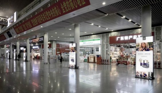 法伯麗“霸屏”廣州南站，開啟品牌營(yíng)銷新渠道