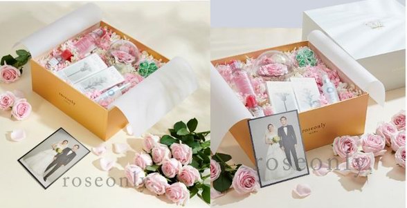 roseonly攜手唐藝昕張若昀婚禮，濃情見證真愛誓約
