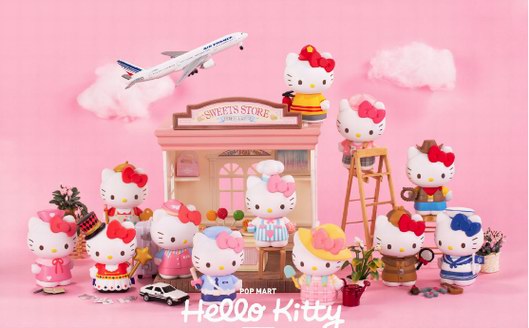 Hello Kitty45年周年系列發售 泡泡瑪特邀你再續青春