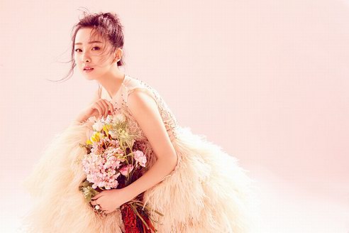 演員張樟，毫不費力的美好，演繹時尚的畫報女孩