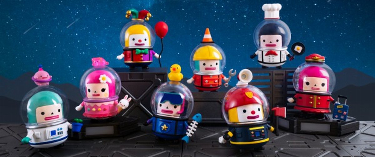 capsubeans太空職人盲盒，正式登陸盒屯！