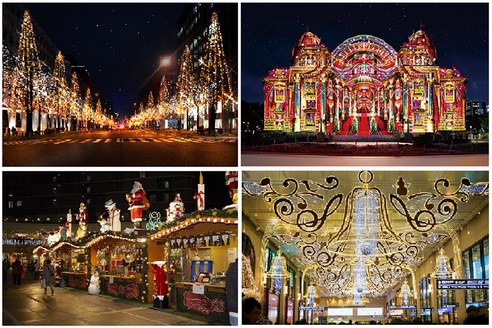 在旅游購物勝地，大阪梅田阪急百貨店感受日本圣誕節！迎接2020新年！