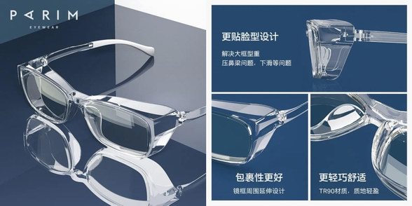 疫情通勤良配，派麗蒙護目鏡守護雙眸