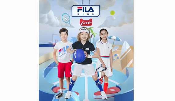 FILA KIDS大秀云上童裝盛典，夏日潮童，自有型