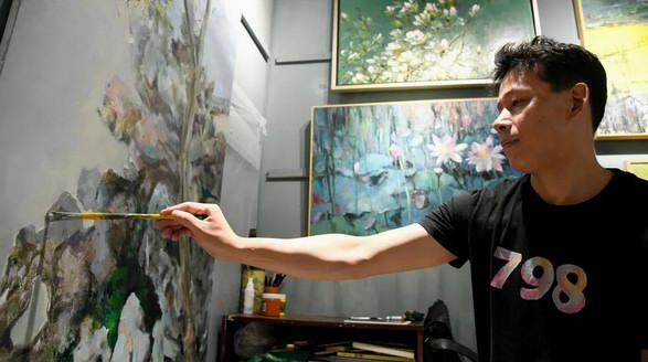 重視自然，重視生活：走進油畫家屠紅淼的藝術世界