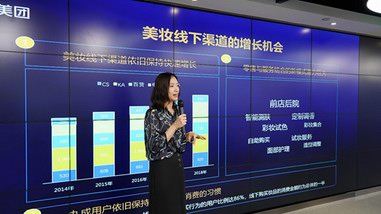 美團為美妝線下店打造數字解決方案，提供營銷、配送、直播等服務