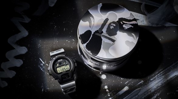 時光繾綣，禮贊歲月丨G-SHOCK ? BAPE?中國十周年聯名表款驚喜來襲