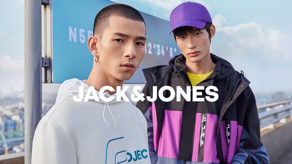 JACK & JONES 杰克瓊斯發布2021春季系列時尚大片“Street Dialogue 街頭對談”