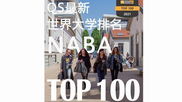 最新QS世界大學學科排名出爐！NABA榮登世界前一百強，意大利美院第一！