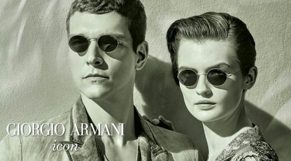 GIORGIO ARMANI 2021春夏眼鏡經典形象系列