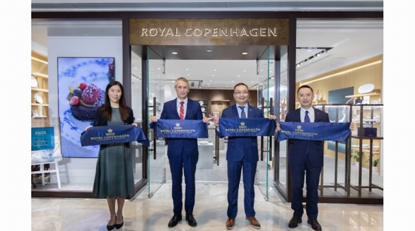 Royal Copenhagen精品店于北京國貿商城盛大開業