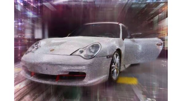 中國首秀！鑲嵌40萬顆寶石跑車將亮相第四屆進博會