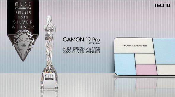 科技致敬藝術！傳音TECNO CAMON 19 Pro 藝術款榮獲美國MUSE設計獎銀獎