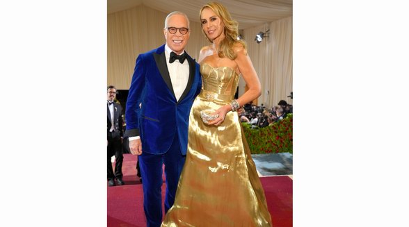 Tommy Hilfiger和Dee Hilfiger夫婦參加 2022年紐約大都會藝術博物館慈善晚宴（MET Gala）