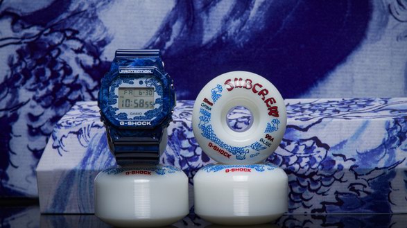 青花潑墨，龍騰九州！G-SHOCK強勢聯乘SUBCREW