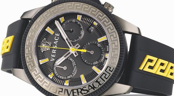 范思哲（Versace）2022秋冬男士腕表，盡顯精妙的色彩對比效果