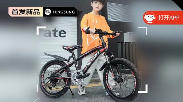 飛鴿雙碟剎減震前叉可變速一體輪山地車，適應不同路況，妥妥的放心~~