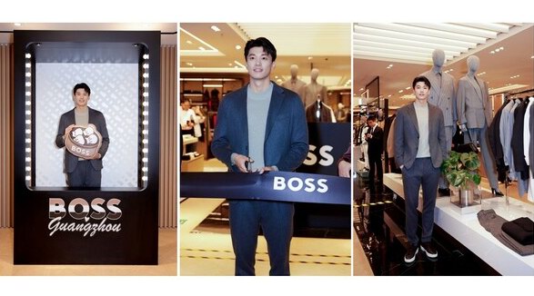 BOSS廣州天河城全新概念店盛大開幕，升級沉浸式品牌體驗