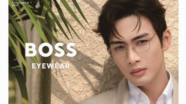 BOSS大中華區品牌大使張彬彬傾情演繹2024春夏眼鏡系列廣告大片